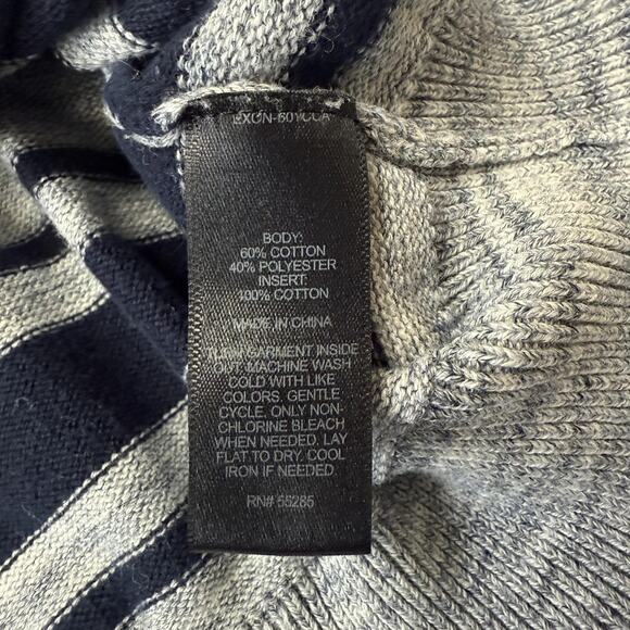 Express Sweater Mens Small Shawl Collar Cardigan Button Up Lightweight Grandpa - Picture 4 of 7